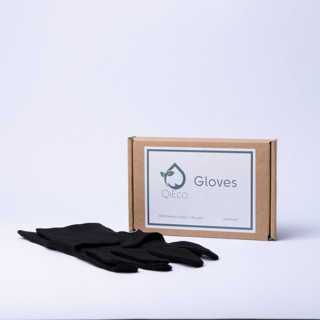 Bamboo Cotton Gloves - QiEco