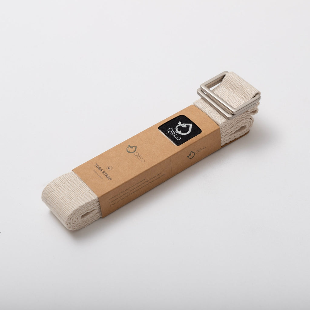 Organic Cotton Yoga Strap - QiEco