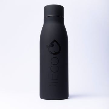 QiEco Hydrate Double Insulated Slim Bottle (Charcoal Edition) - QiEco