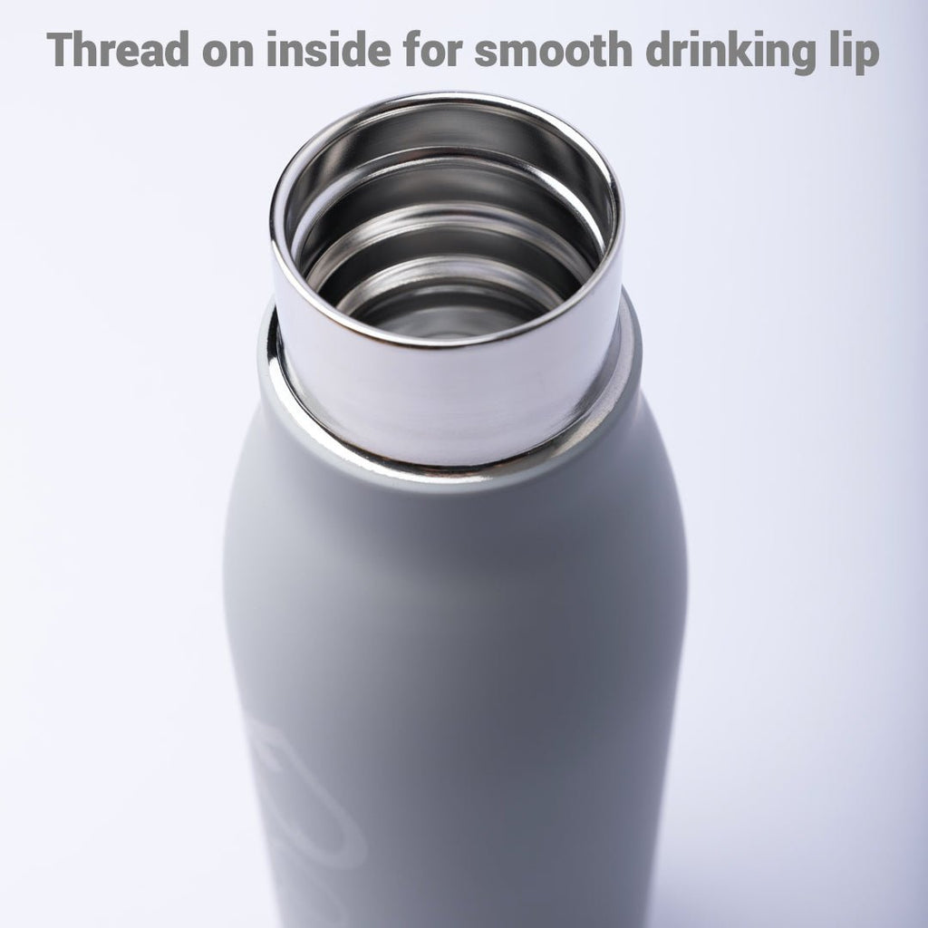 QiEco Hydrate Double Insulated Slim Bottle (Stone Edition) - QiEco