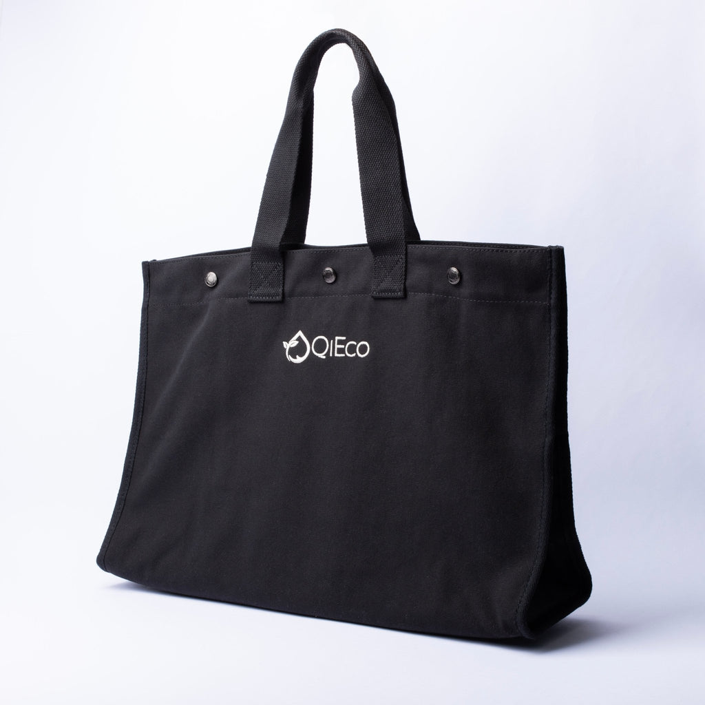 'QiEco One' Tote Bag (Charcoal Edition) - QiEco