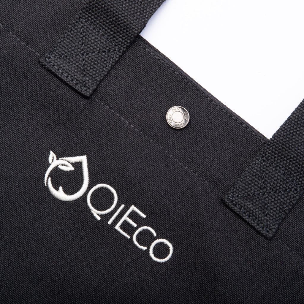 'QiEco One' Tote Bag (Charcoal Edition) - QiEco