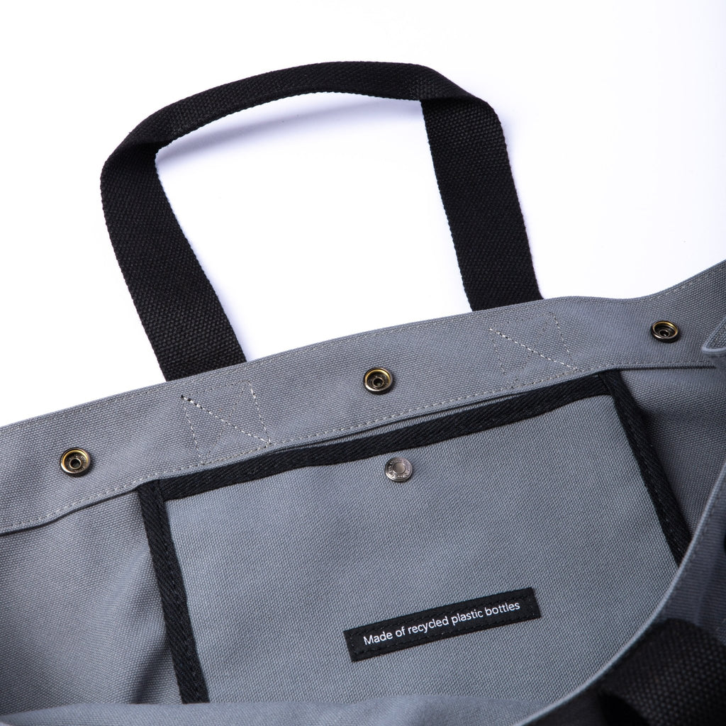 'QiEco One' Tote Bag (Stone Grey Edition) - QiEco