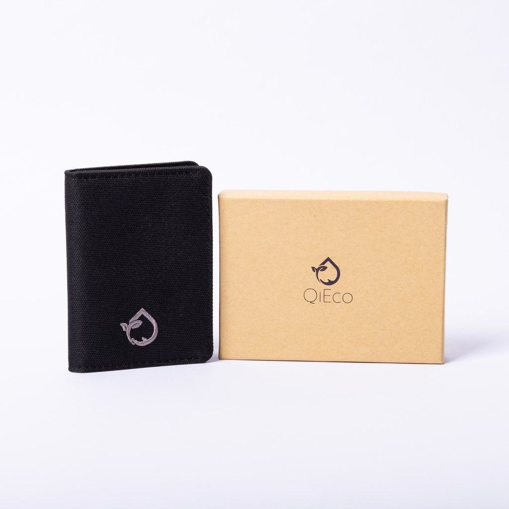 QiEco Slim Card Holder in Charcoal (RPET Edition) - QiEco