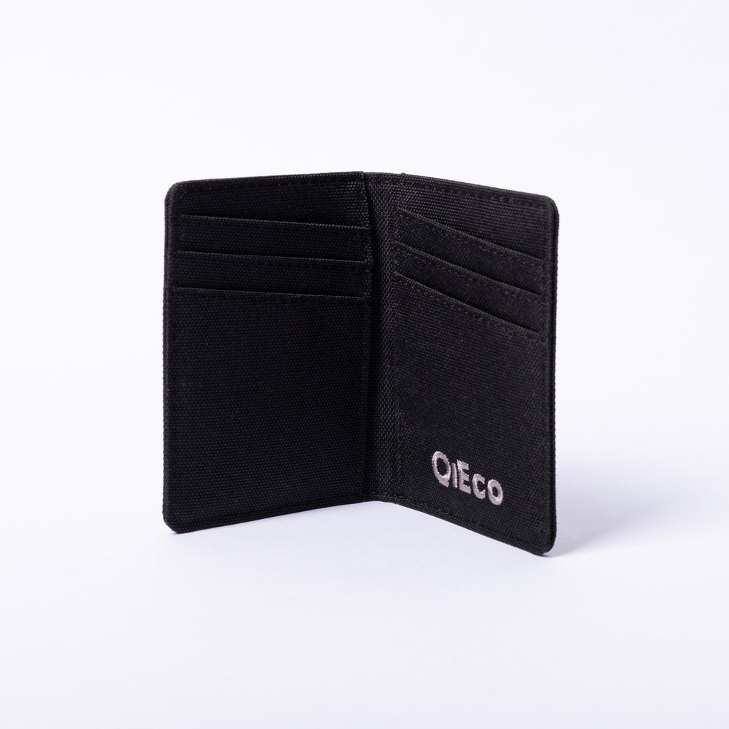 QiEco Slim Card Holder in Charcoal (RPET Edition) - QiEco
