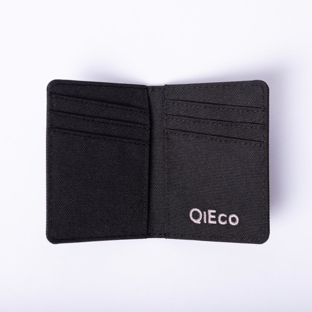 QiEco Slim Card Holder in Charcoal (RPET Edition) - QiEco